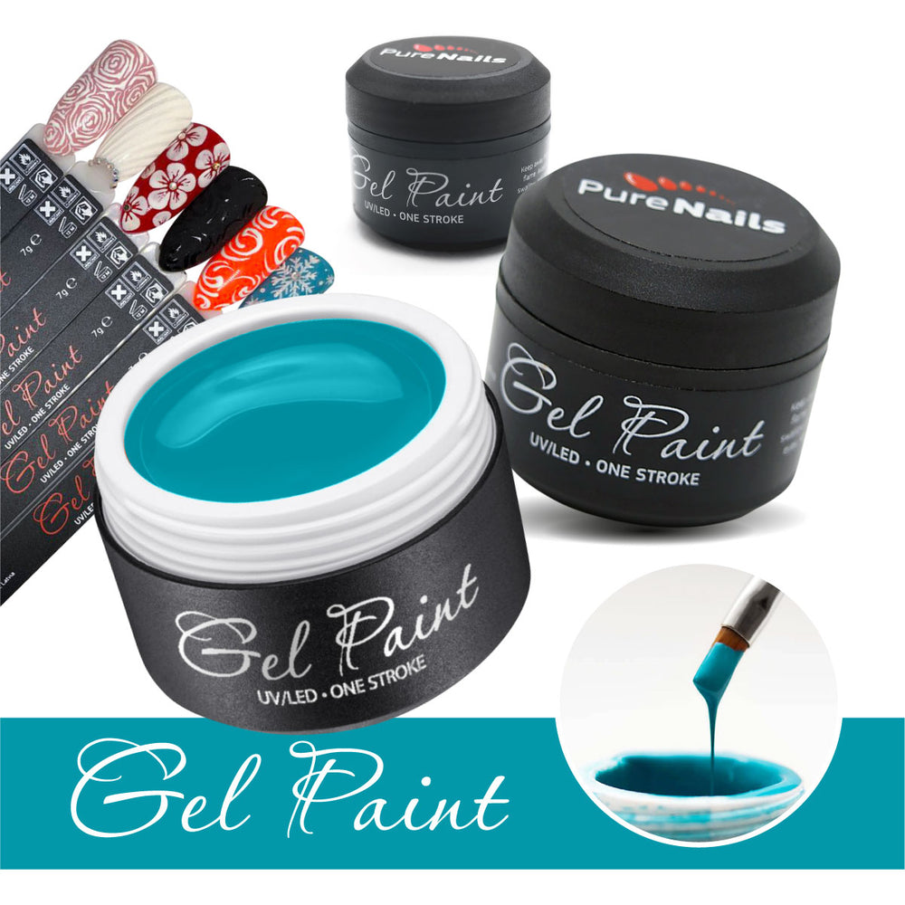 BIS Pure Nails UV/LED gēla krāsa augsti pigmentēta TIFFANY BLUE 5536