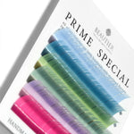 Beautier eyelash extensions PASTEL MIX, C shape