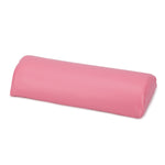 Manicure pad cushion with zipper, pink or red eco leather