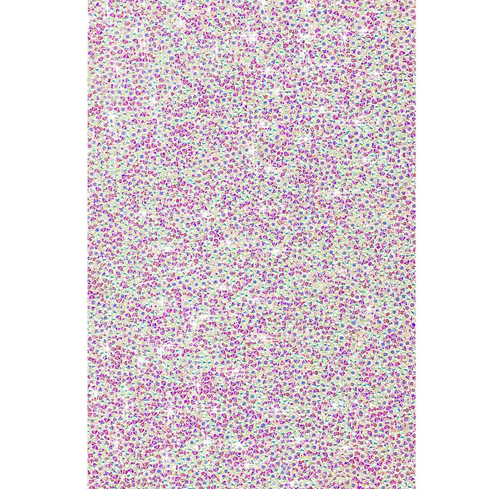 Luxury table MAT with diamond rhinestones, PINK