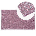 Luxury table MAT with diamond rhinestones, PINK
