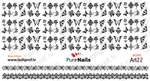 BIS Pure Nails slider nail design sticker decal ELEMENTS, Art22 and Art23