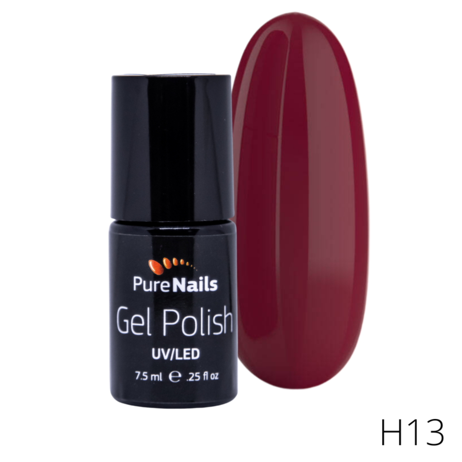 HEMA & TPO Free Gel Polish BIS Pure Nails Professional | WINE H13