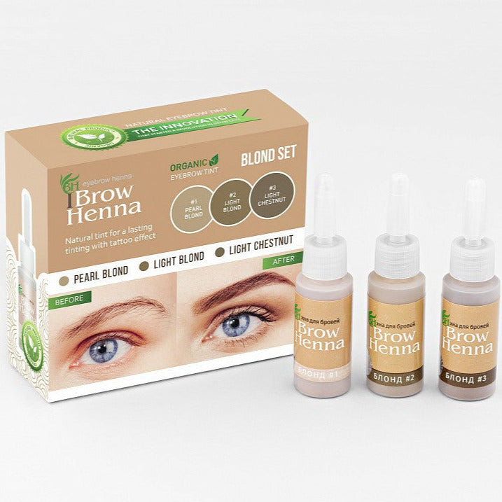 Brow Xenna® uzacu henna, blonda Nr3