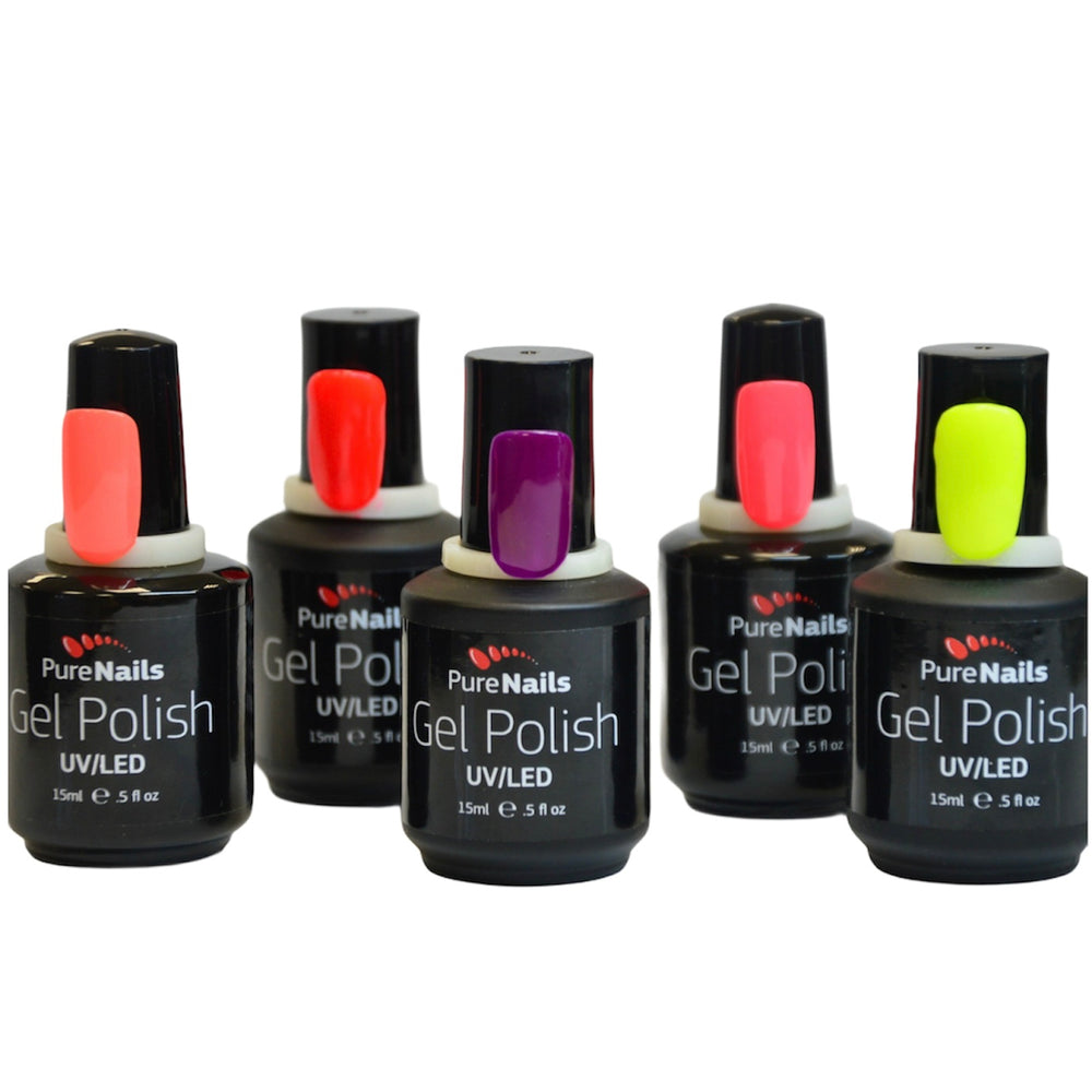 BIS Pure Nails UV/LED gēla laka, 15 ml, 11 NEON YELLOW