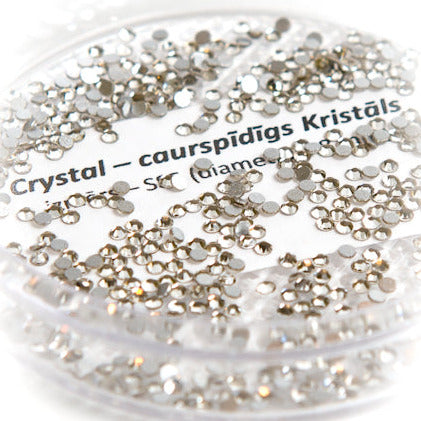 Dimantiņi ar plakanu pamatni, CLEAR CRYSTAL