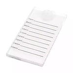 HOLDER pad for eyelash extensions, clear