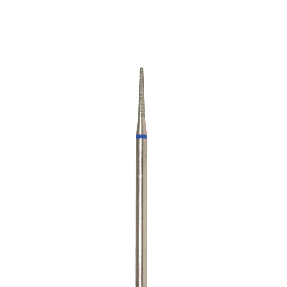DIAMOND nail bit CONE, round tip (blue) 194