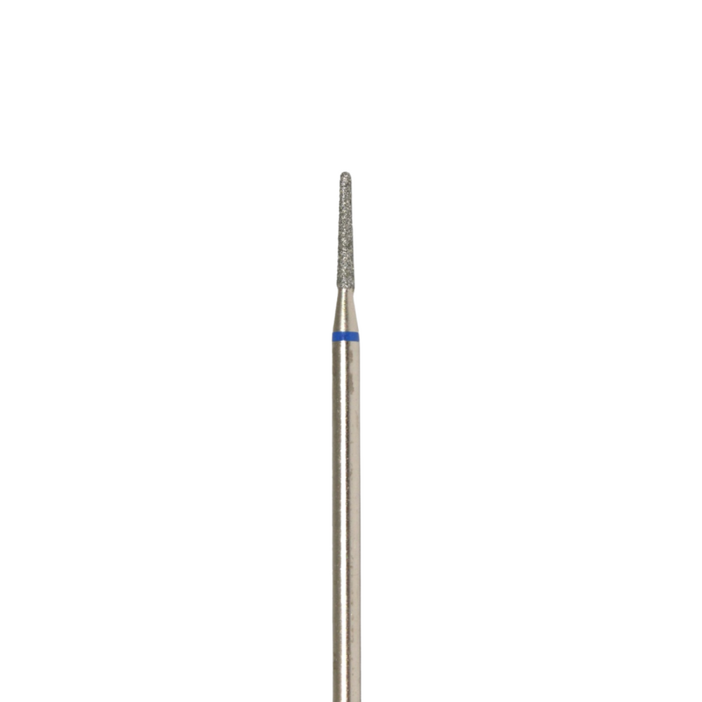 DIAMOND nail bit CONE, round tip (blue) 194