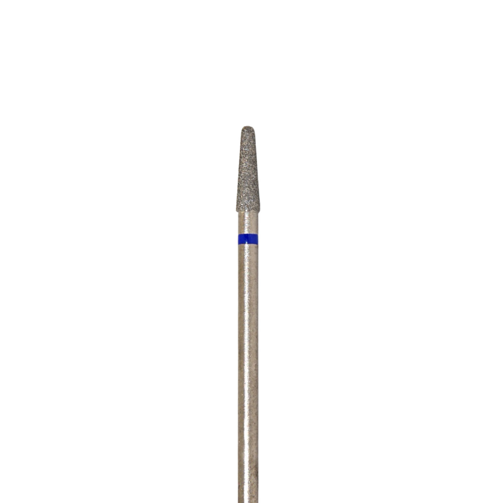 DIAMOND nail bit CONE, round tip (blue) 194