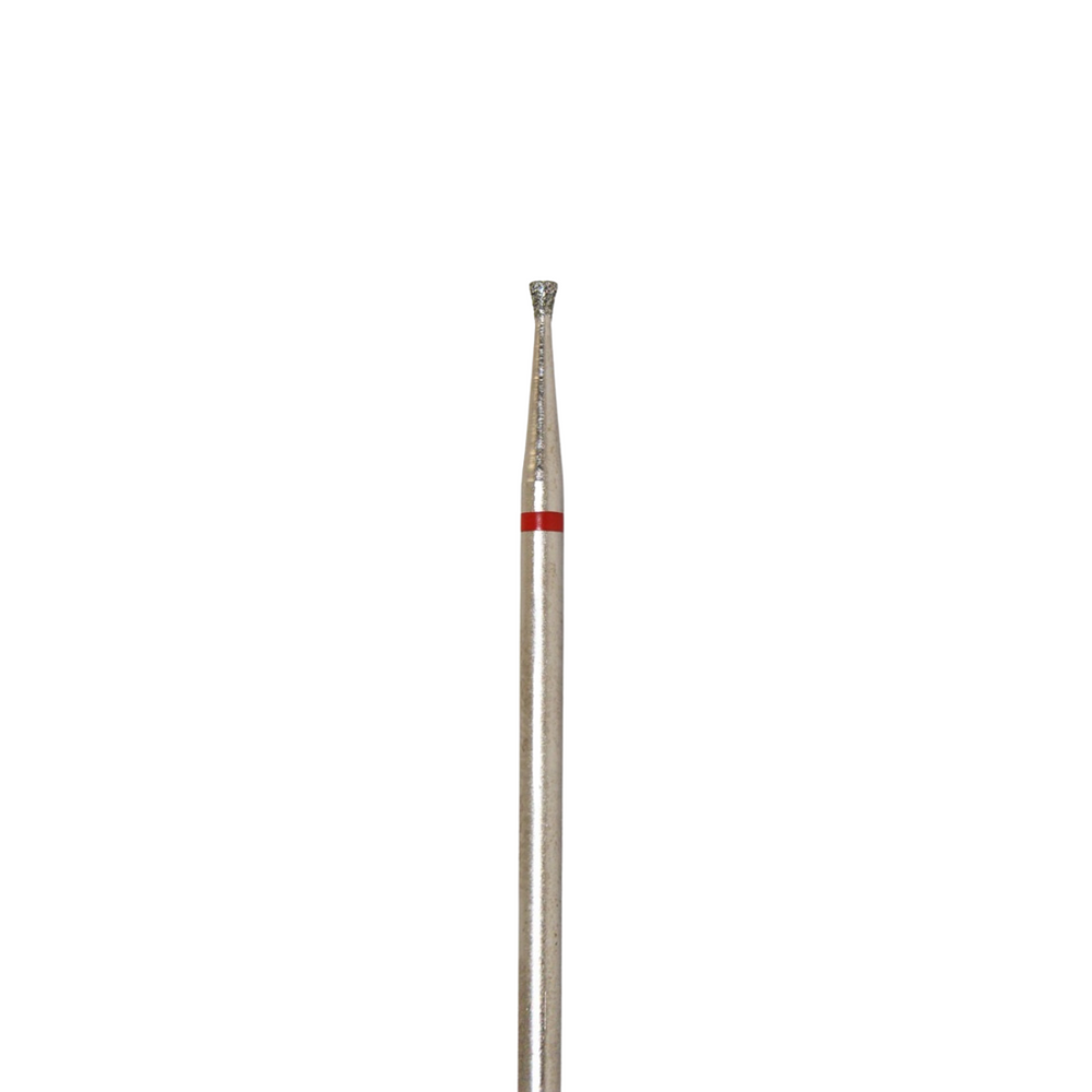 DIAMOND nail bit CONE inverted (red) 010