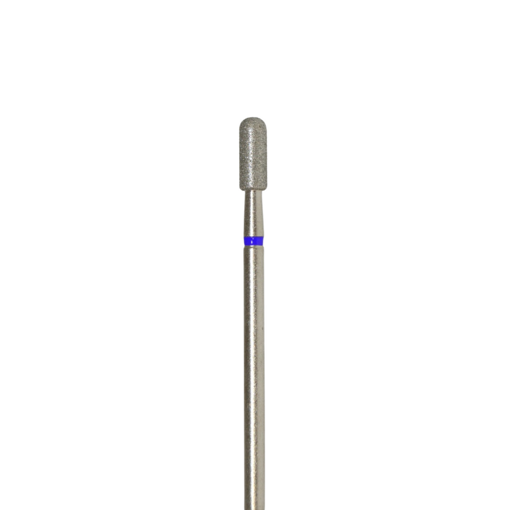 DIAMOND nail bit CYLINDER hemispherical end (blue) 137