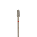 DIAMOND nail bit BUD semicircular tip (260 red), 10pcs