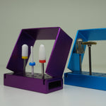 Nail Drill Bit metal holder B004, VIOLET