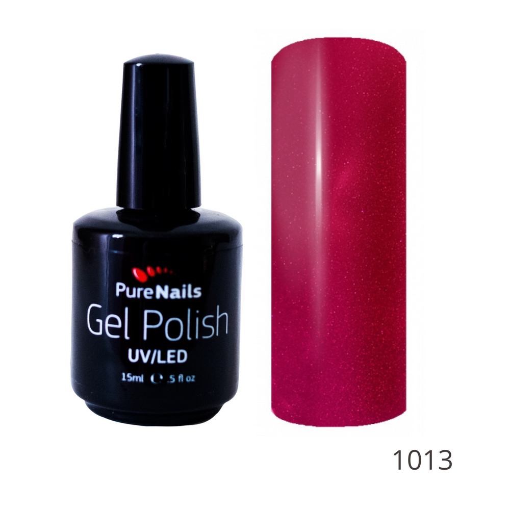 BIS Pure Nails gēla laka 15 ml, 1013 rubīns