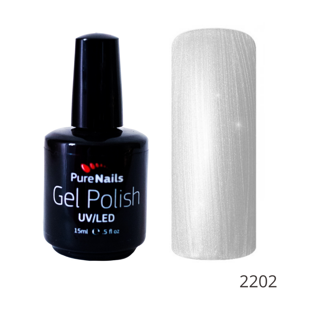 BIS Pure Nails gēla laka 15 ml, 2202 pelēka