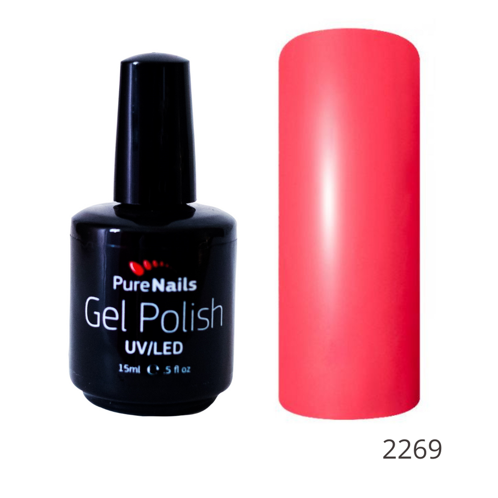 BIS Pure Nails gēla laka 15 ml, 2269 rozā buberts