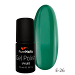 Pure Nails UV/LED gēla laka 7.5 ml, GUCCI ZAĻŠ E26