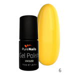 BIS Pure Nails ONE STEP gēla laka 7.5 ml, SAULAINAIS MANGO  6