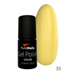 BIS Pure Nails ONE STEP gēla laka 7.5 ml, BANĀNU KRĒMS 35