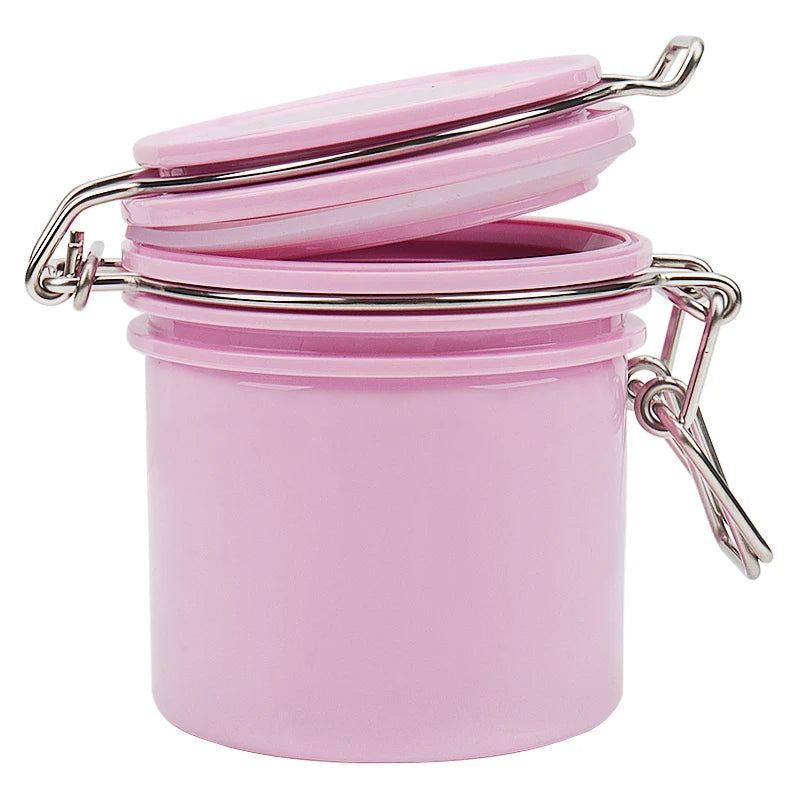 Jar for eyelash adhesive glue storing, Black/White/Pink
