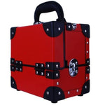 BL Lashes beauty cosmetic case leather, RED