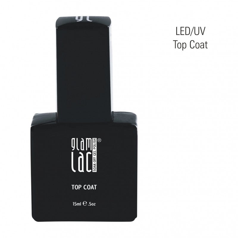 GlamLac UV/LED TOP coat, 15ml