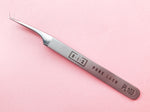BIS Pure Lash пинцет для объёмного 2D-3D наращивания угол 60°, PL103