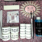 BIS Pure Nails UV/LED gel Start Kit with 80W LED lamp, medium