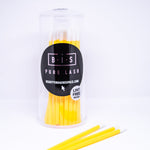 BIS Pure Lash lint free applicators WHITE, 25 pieces in case