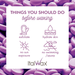 ItalWax hot film WAX in granules for depilation NATURAL, 100 g