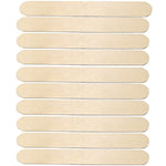 Woden spatula for body waxing 10 pieces, THIN or WIDE