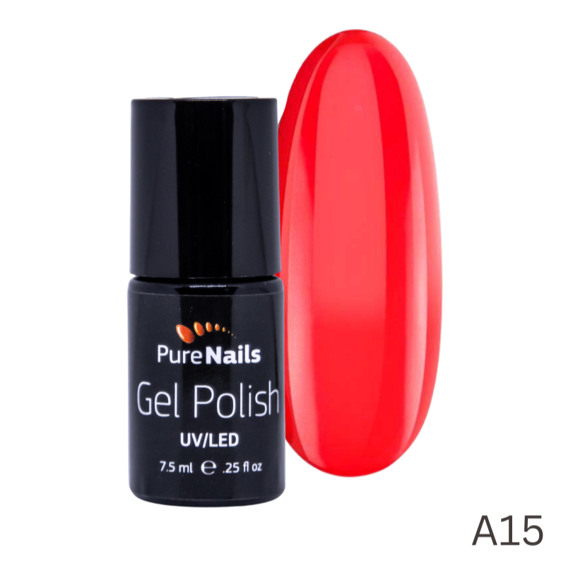 BIS Pure Nails UV/LED gēla laka 7.5 ml, HOTNESS A15