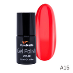 BIS Pure Nails UV/LED gēla laka 7.5 ml, HOTNESS A15