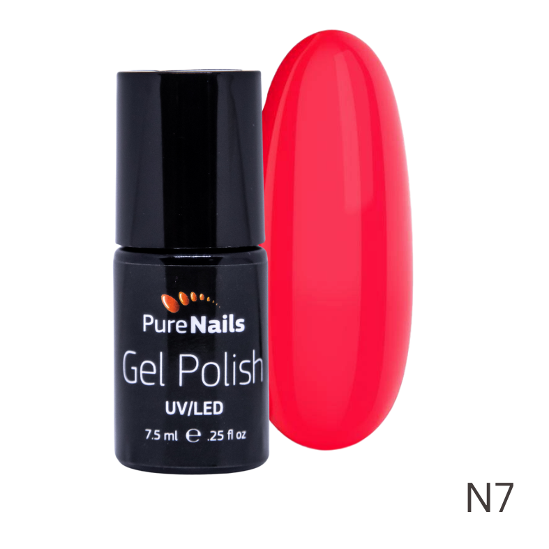 BIS Pure Nails UV/LED gēla laka 7.5 ml, NEON KISS N7
