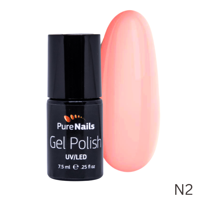 BIS Pure Nails UV/LED gēla laka 7.5 ml, NEON BLOSSOM N2