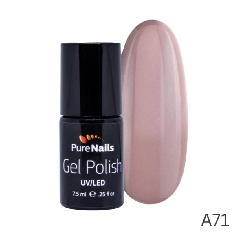 BIS Pure Nails UV/LED gēla laka 7.5 ml, DUSTY A71