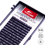BIS Pure Lash skropstas pieaudzēšanai, viena izmēra 16 līnijas C-0.12