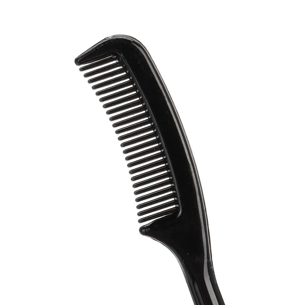 LashArt Lash & Brow plastic comb, BLACK