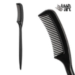 LashArt Lash & Brow plastic comb, BLACK