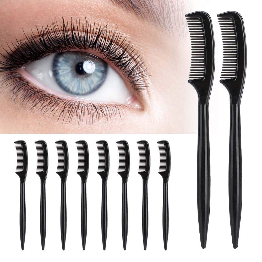 LashArt Lash & Brow plastic comb, BLACK