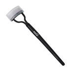 Lash comb with metal teeth, BLACK