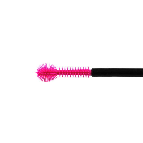 Silicone mascara brush for lashes & brows, PINK