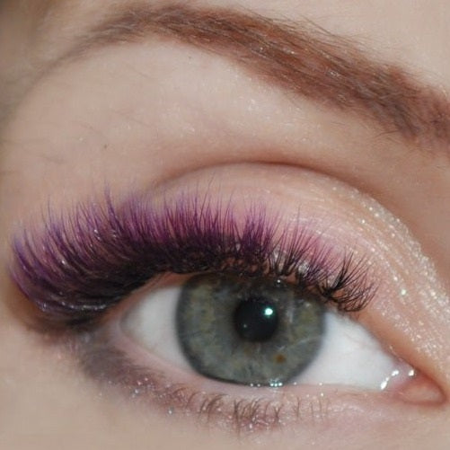 Muse Illusion Color lashes for eyelash extensions MIX-0.07-C, FLAMINGO