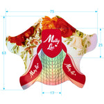 Molly Lac nail extension form template stickers LASER, 10 pcs