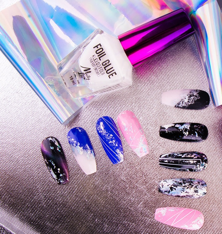 Molly Lac Glue for nail Foil design, 10 ml