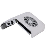Nail Dust Collector 858-2 SOFT WHITE 40W + 1 dust bag FREE