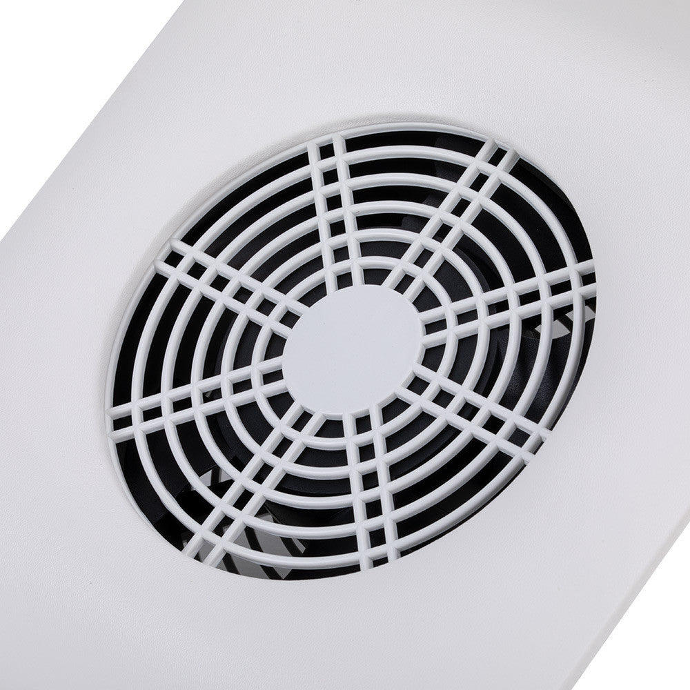 Nail Dust Collector 858-2 SOFT WHITE 40W + 1 dust bag FREE