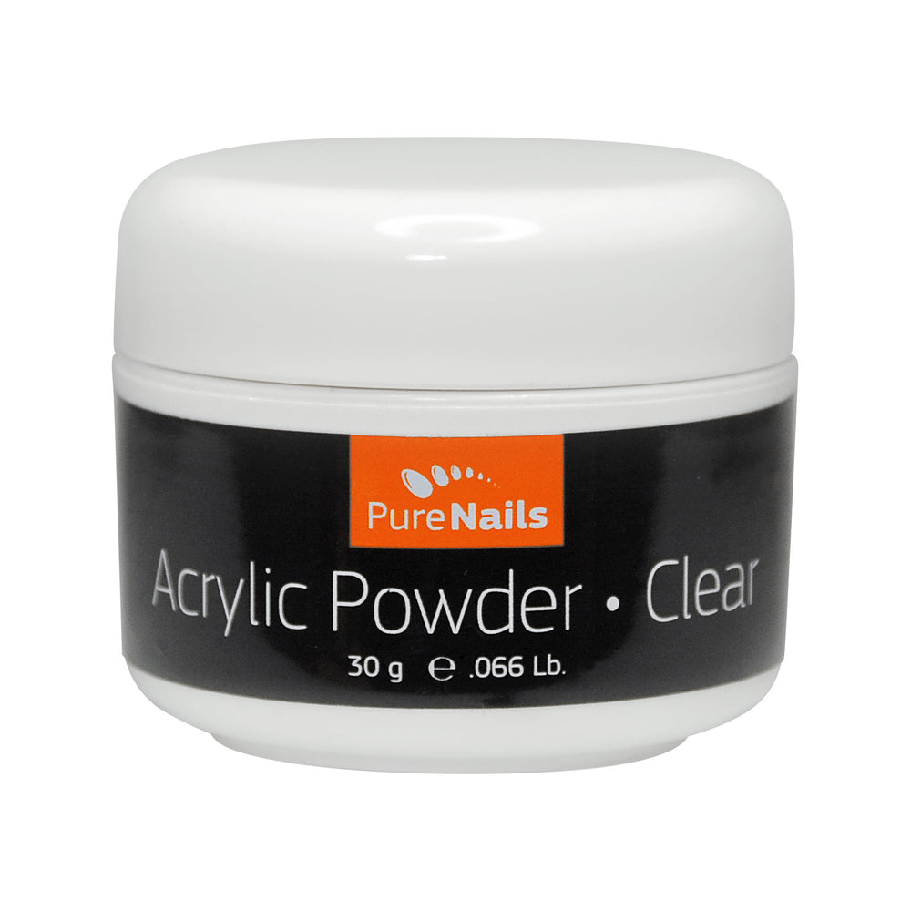 BIS Pure Nails acrylic powder CLEAR, 15 or 30 grams