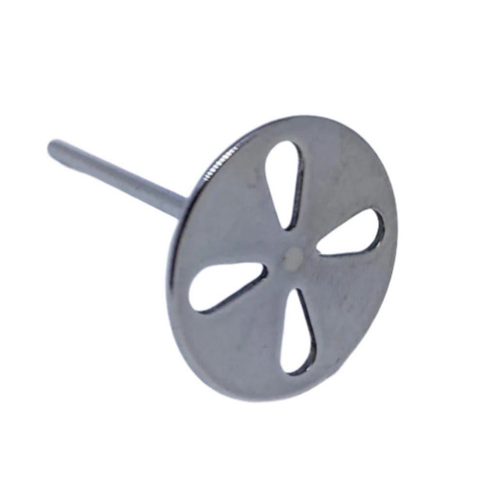 Pododisc pedicure base, stainless steel